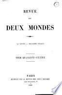 Revue des deux mondes