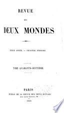 Revue des deux mondes