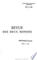 Revue des deux mondes