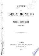 Revue des deux mondes