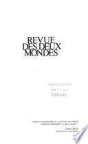 Revue des deux mondes