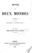 Revue des deux mondes