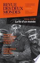 Revue des Deux Mondes janvier 2014