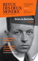 Revue des Deux Mondes mars 2014
