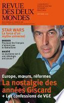 Revue des Deux Mondes octobre 2015