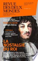 Revue des Deux Mondes octobre 2016