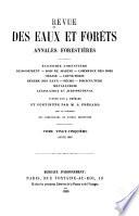 Revue des eaux et forêts