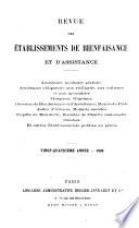 Revue des établissements de bienfaisance et d'assistance