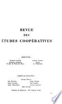 Revue des études coopératives