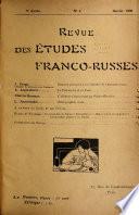Revue des études franco-russes