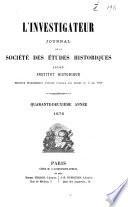 Revue des études historiques
