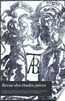Revue des études juives