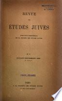 Revue des études juives