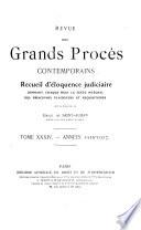 Revue des grands procès contemporains