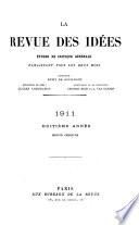 Revue des idées;