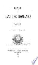 Revue des langues romanes