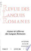 Revue des langues romanes
