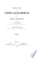 Revue des patois gallo-romans