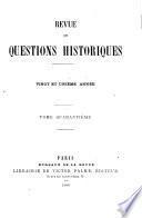 Revue des questions historiques