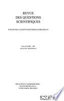 Revue des questions scientifiques