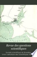Revue des questions scientifiques