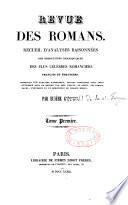 Revue des romans