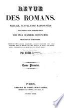 Revue des romans