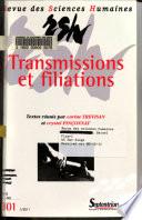 Revue des sciences humaines