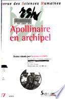 Revue des sciences humaines