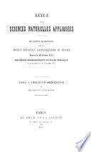 Revue des sciences naturelles appliquées