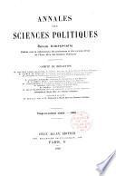 Revue des sciences politiques (Paris)