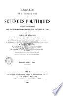 Revue des sciences politiques (Paris)