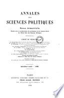 Revue des sciences politiques (Paris)