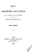 Revue des sociétés savantes des départements