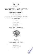 Révue des sociétés savantes des départements