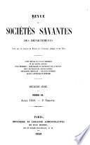 Revue des sociétés savantes des départements