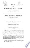 Revue des sociétés savantes des departements