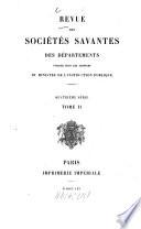 Révue des sociétés savantes des départements