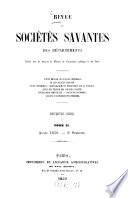Révue des sociétés savantes des départements