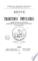 Revue des traditions populaires