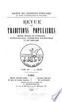 Revue des traditions populaires