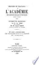 Revue des travaux et comptes rendus de ses séances
