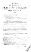 Revue du cabinet de médailles de feu M. Leclercqz