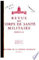 Revue du corps de santé militaire