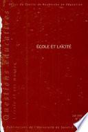 Revue du CRE N°24 (Ecole et Laïcité)