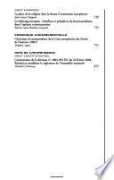 Revue du Droit Public et de la Science Politique en France et a l'Etranger