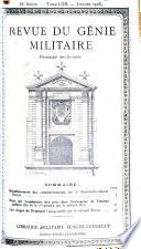 Revue du génie militaire