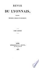 Revue du Lyonnais [ed. by L. Boitel].