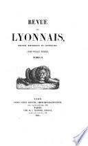 Revue du Lyonnais [ed. by L. Boitel].