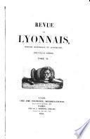 Revue du Lyonnais [ed. by L. Boitel].